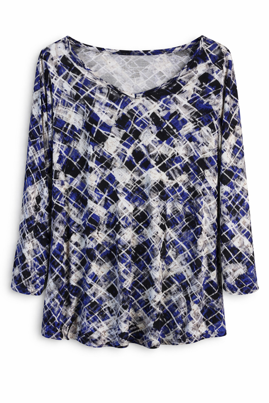 Pullover Blouse Womens Travel Draped Lightweight Casual 1X Simply Vera Wang